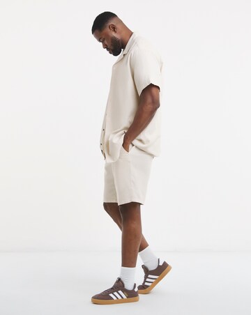 Jack & Jones Global Waffle Resort Shirt and Short Set