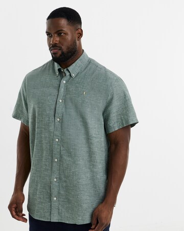 Jack & Jones Premium Summer Linen Blend Shield Shirt