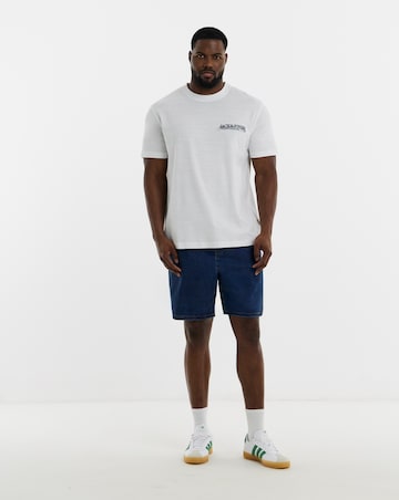 Jack & Jones Cassis Sketch Back Print Tee