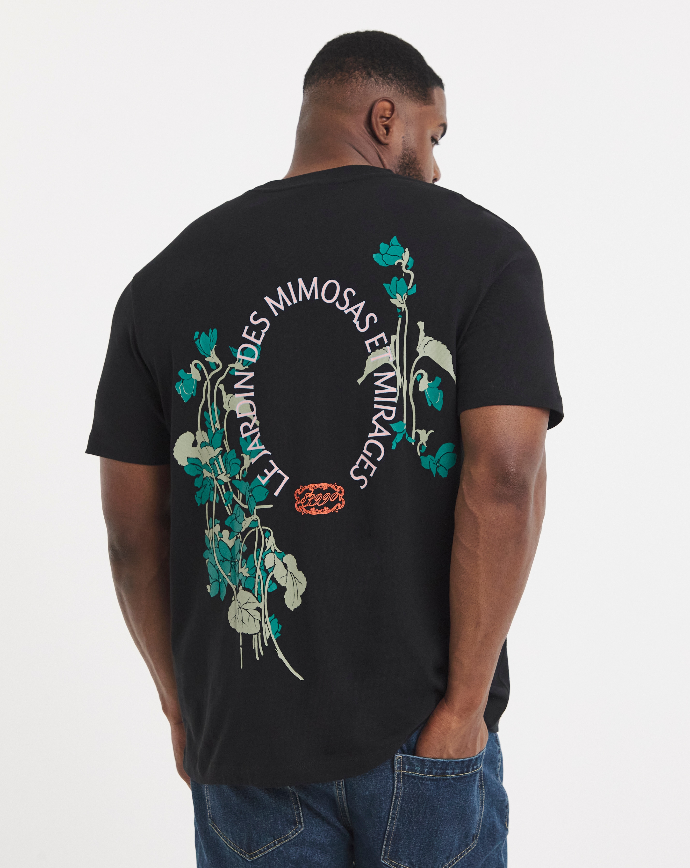 New In - Jack & Jones Menton Back Print T-Shirt