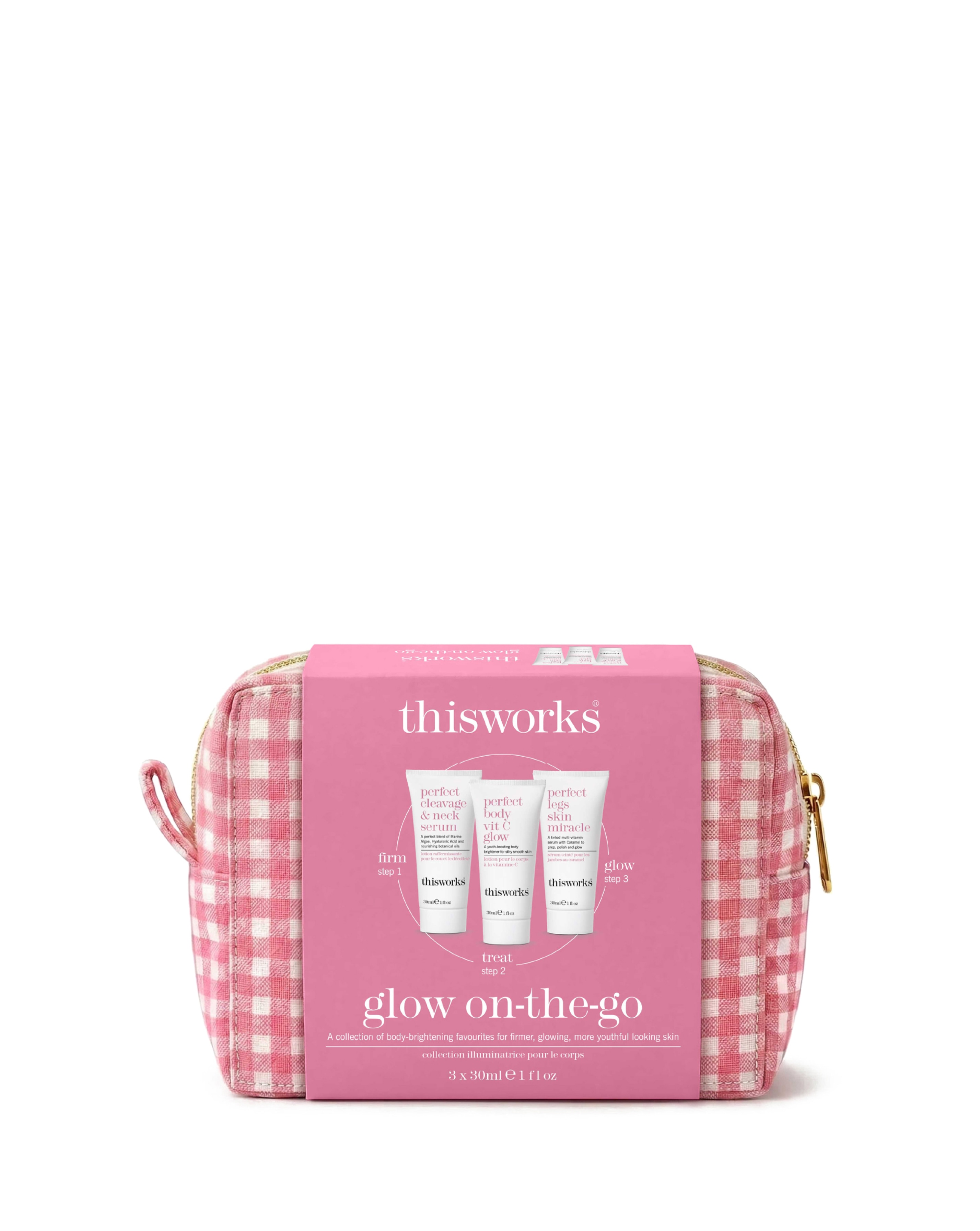 This Works Glow on-the-go 3x30ml