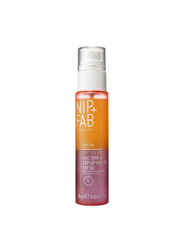 Nip + Fab Peptide Fix 2-in-1 Tone and Top Up mist 4% SPF 50