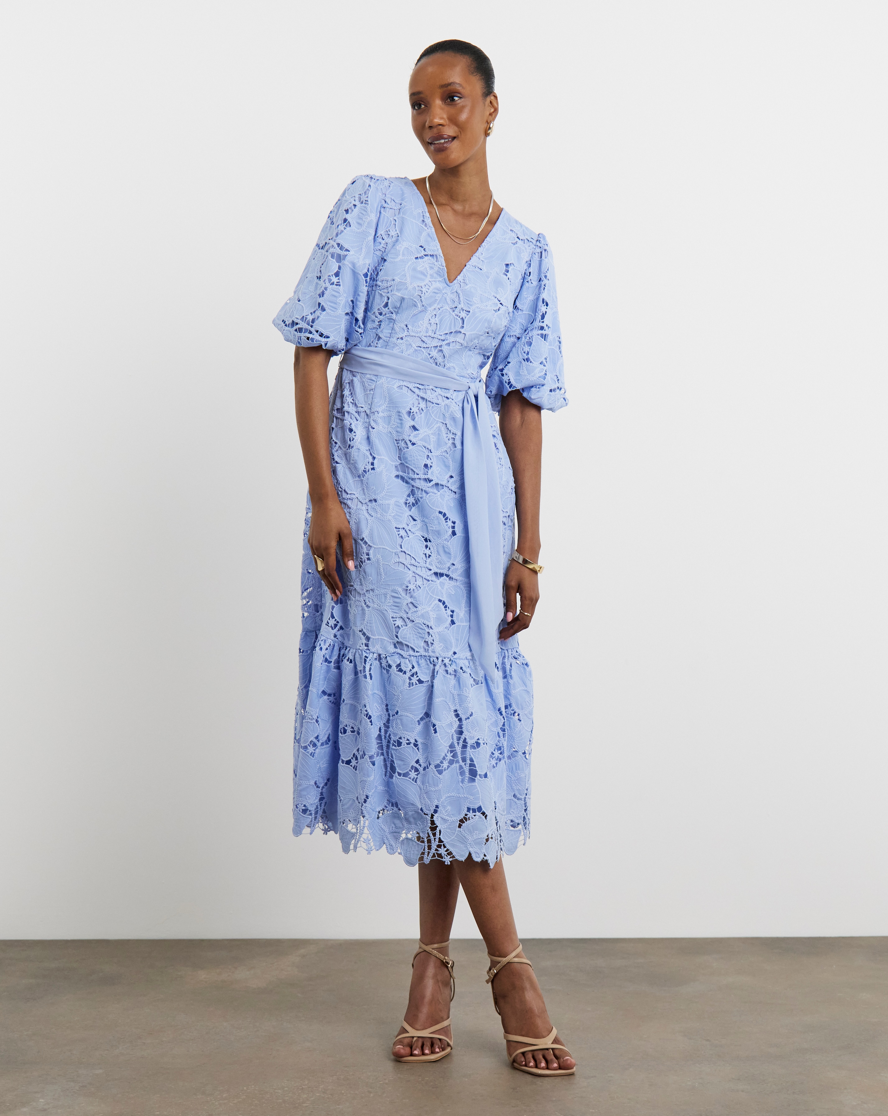 Lace Dresses With High Neck | Ambrose Wilson
