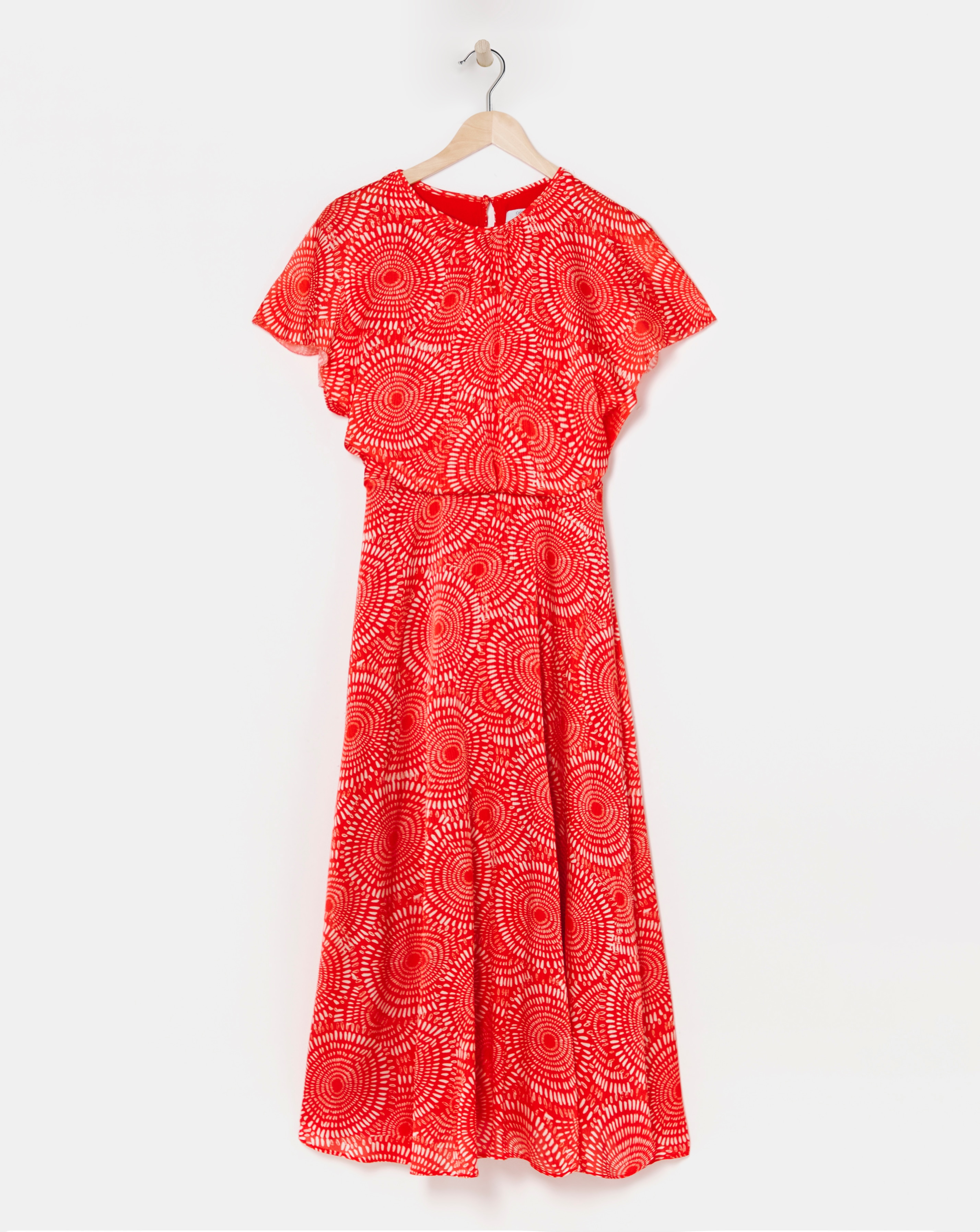 Joanna Hope Blouson Split Sleeve Dress