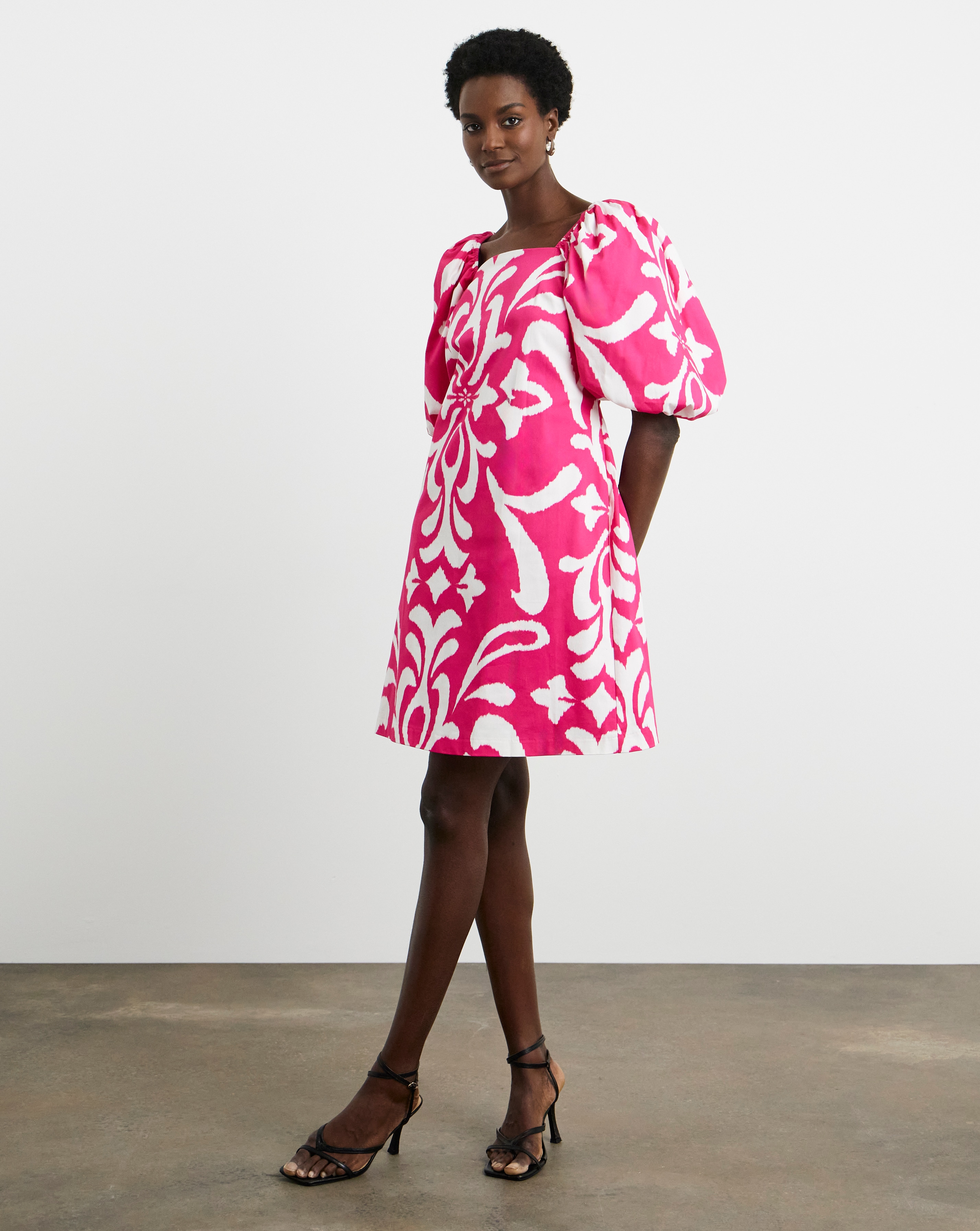 Joanna Hope Cotton Shift Dress