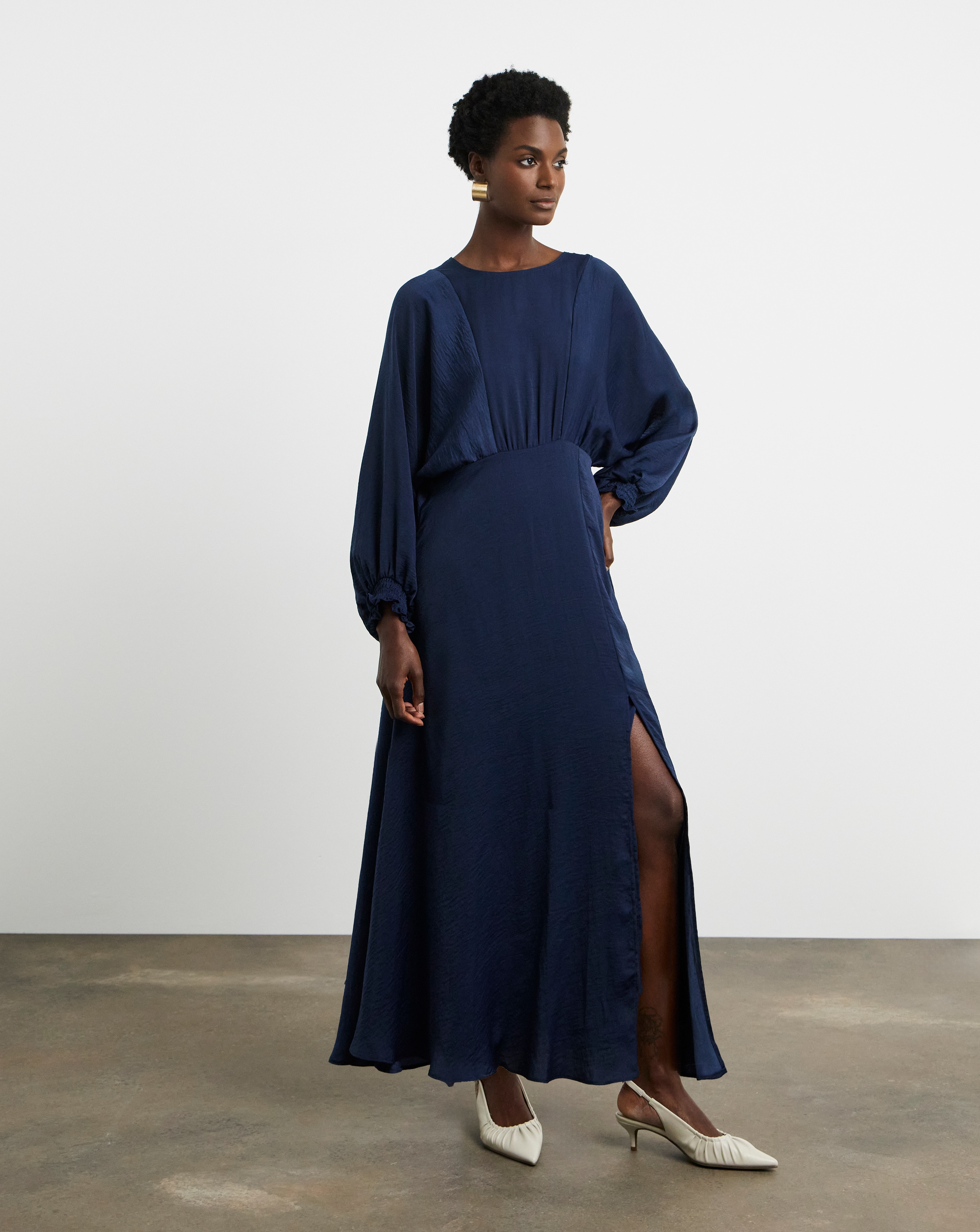 Joanna Hope Hammered Satin Dress