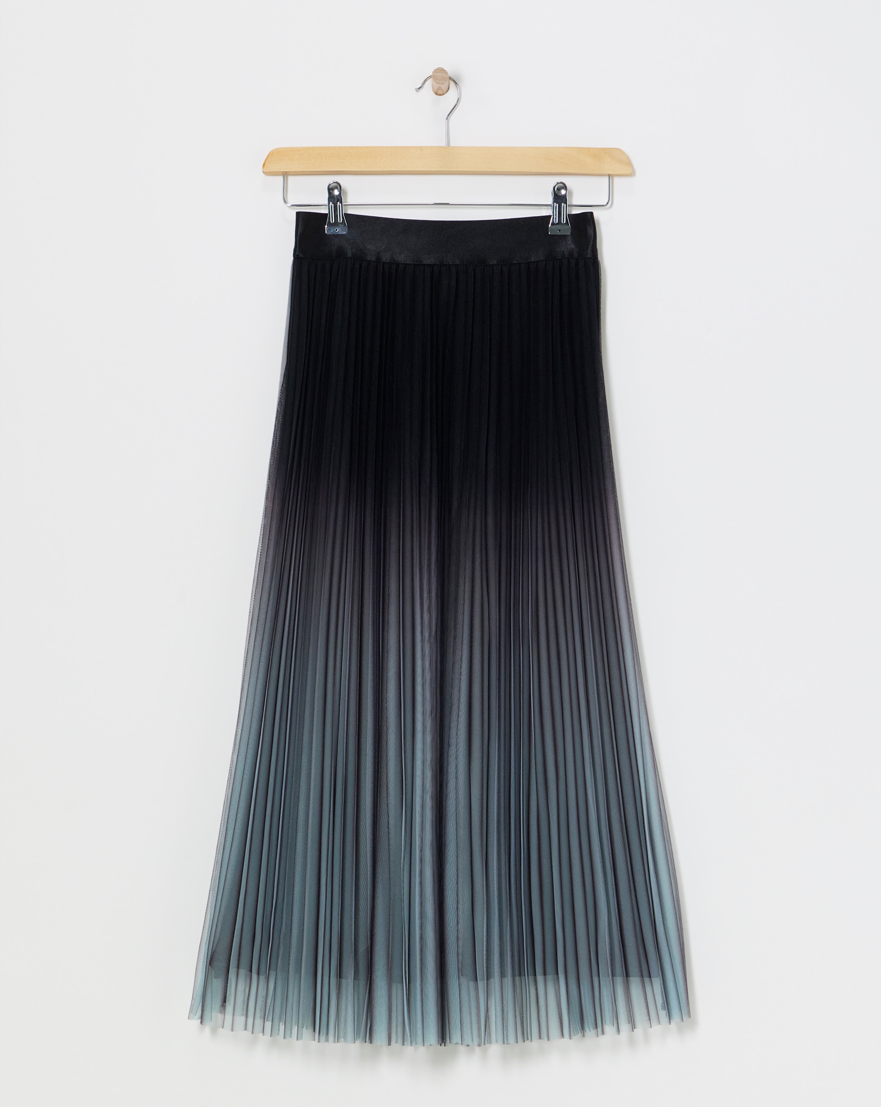 Joanna Hope Pleated Mesh Skirt