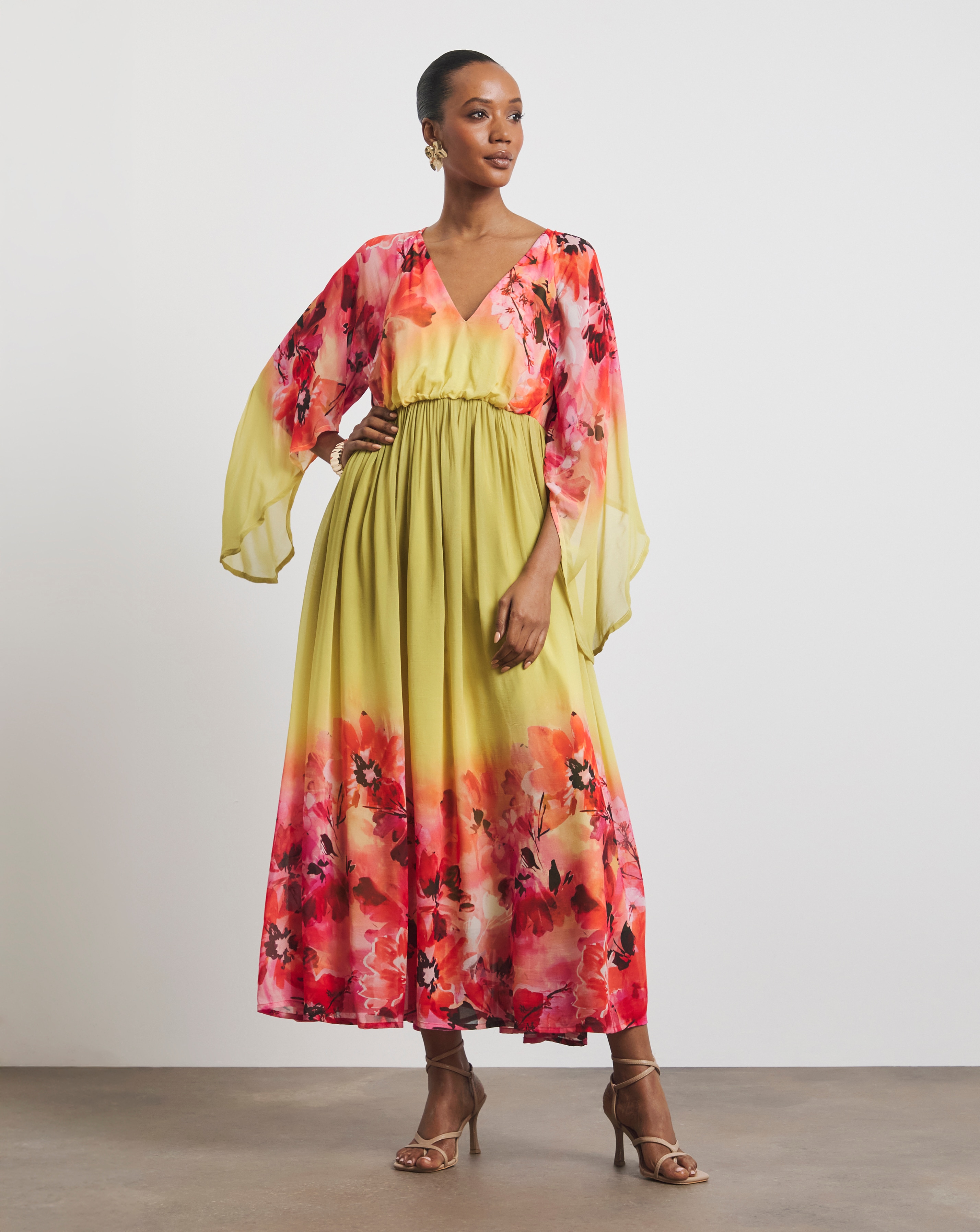 Joanna Hope Printed Maxi Dress