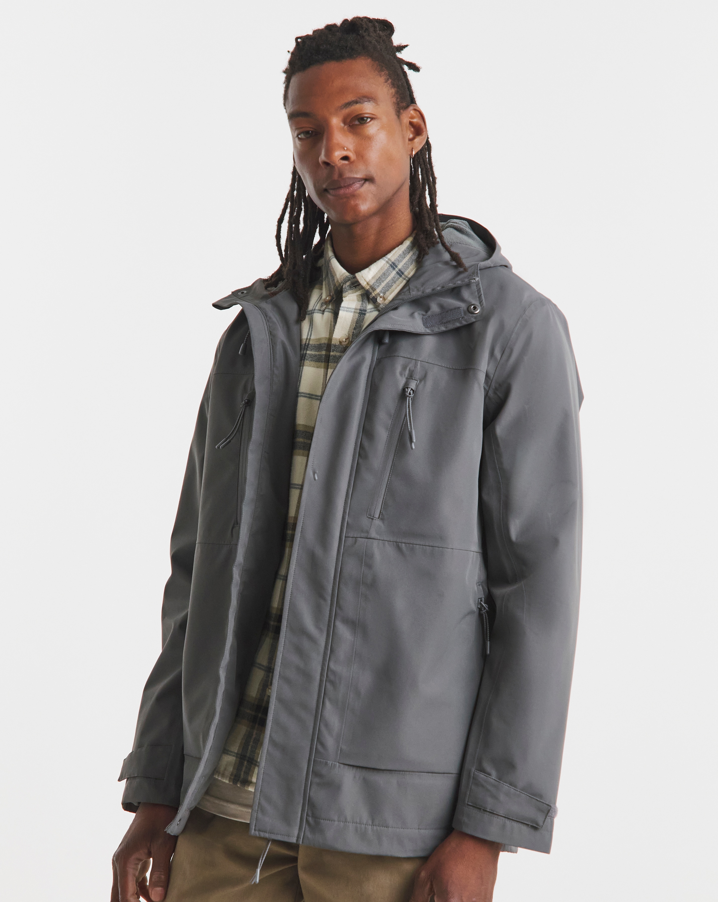 Fleece Lined Waterproof Anorak