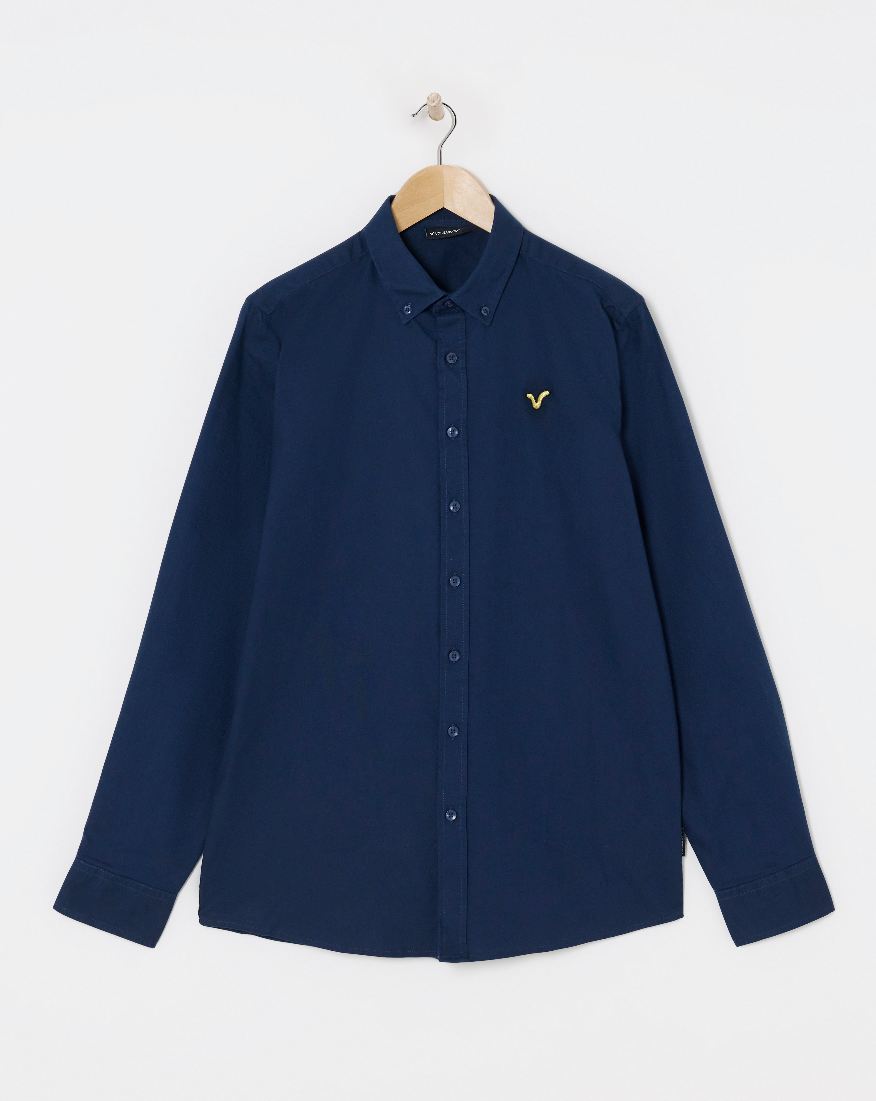 Voi Long Sleeve Oxford Shirt Length