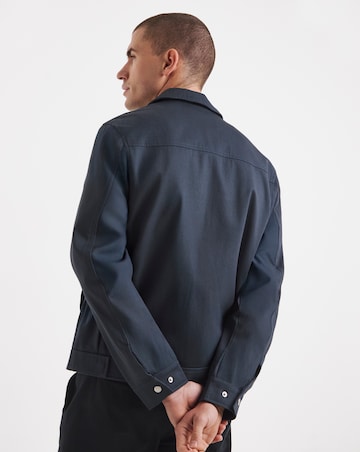 Smart Zip Up Harrington