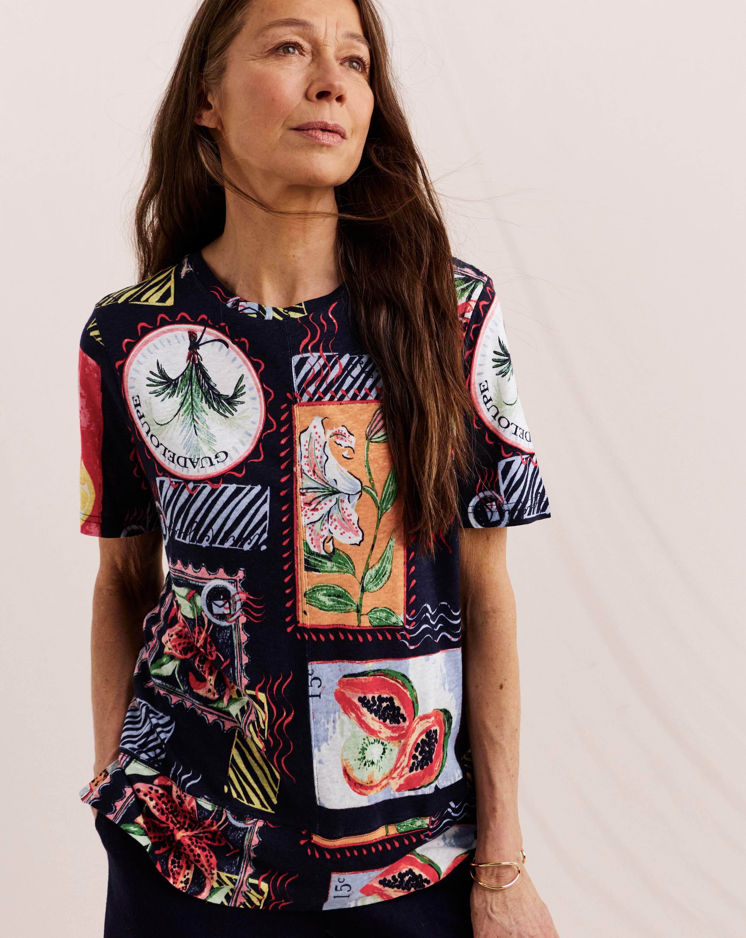 New In - Julipa Linen Jersey T-Shirt