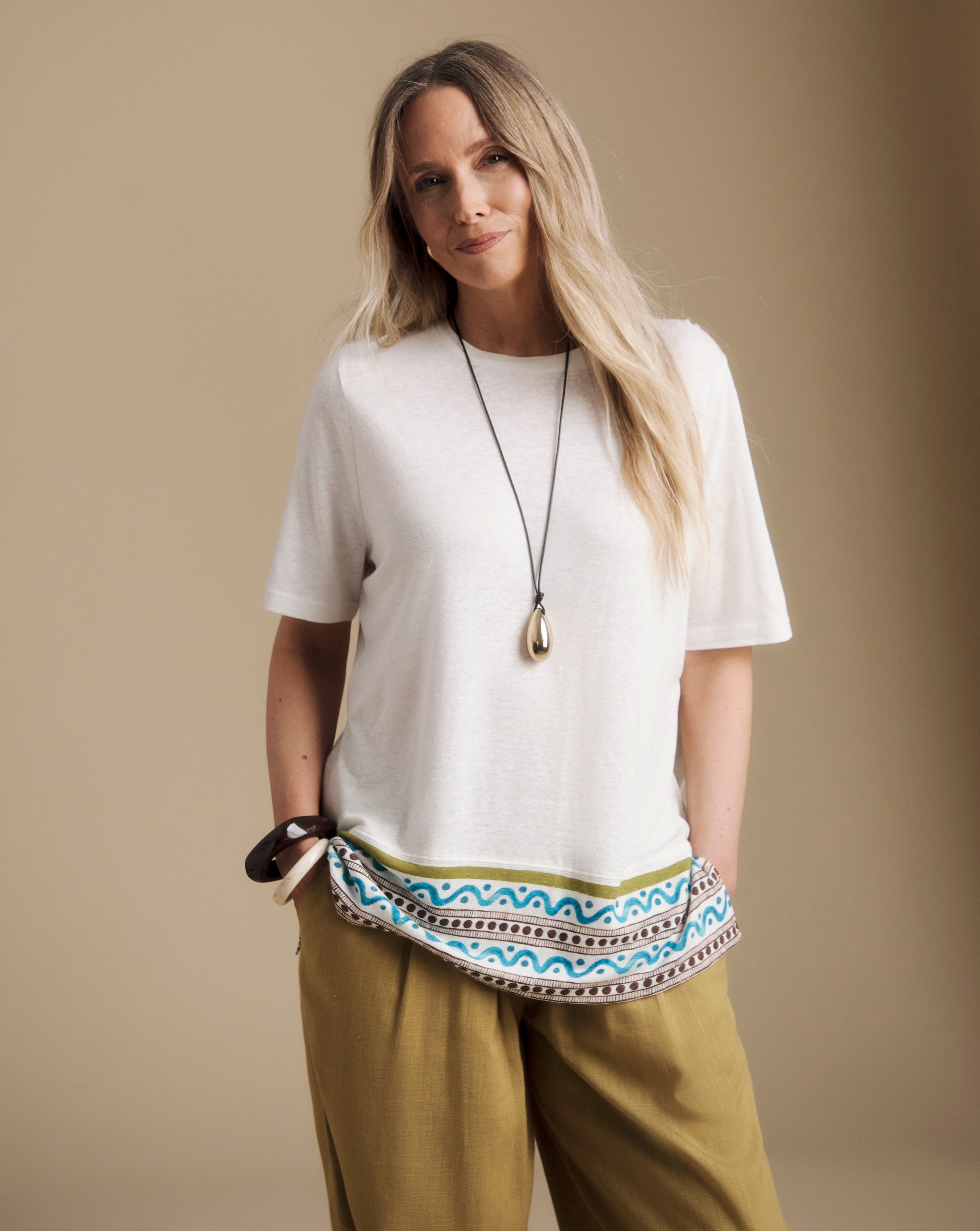 New In - Julipa Linen Jersey T-Shirt