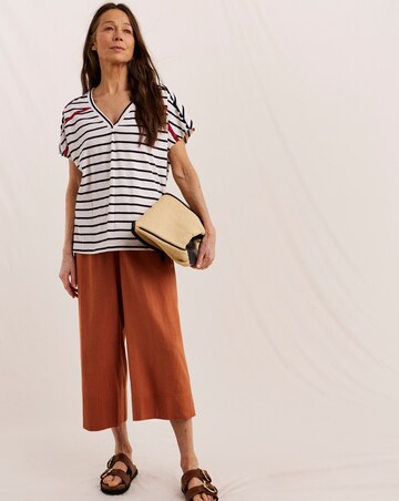 Julipa Cotton Trim T-Shirt