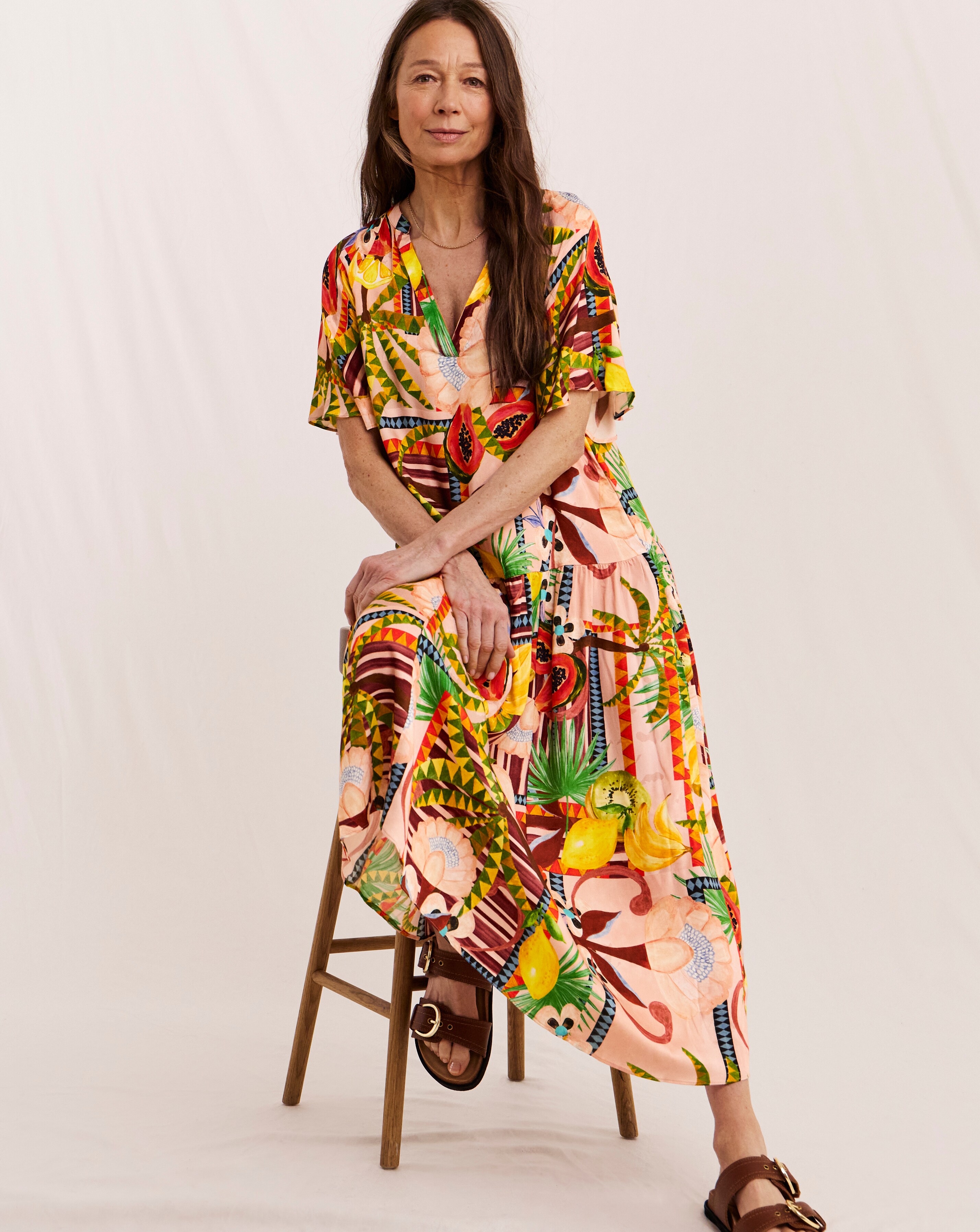 New In - Julipa Printed Midi Dress
