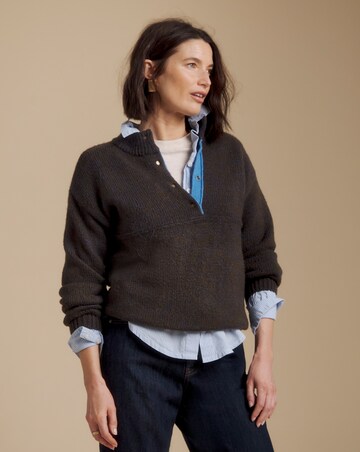Julipa Contrast Henley Jumper
