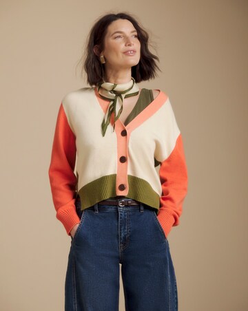 Julipa Colour Block Cardigan