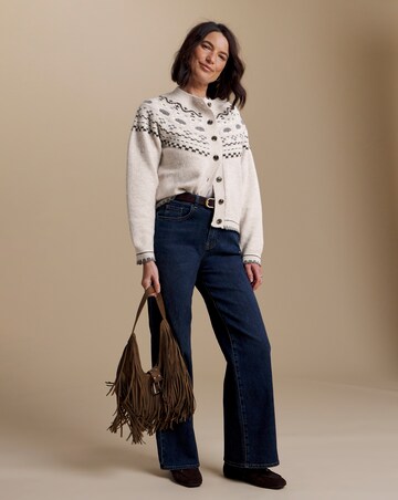 Julipa Fairisle Knitted Cardigan