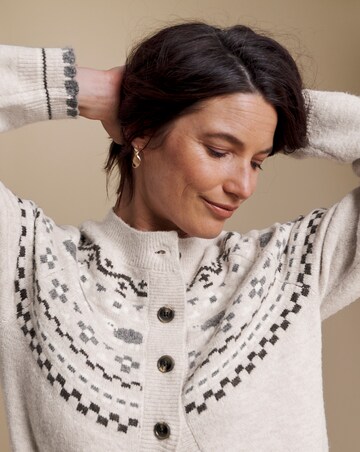Julipa Fairisle Knitted Cardigan