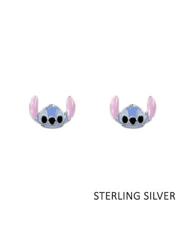 Stitch Enamel Stud Earrings