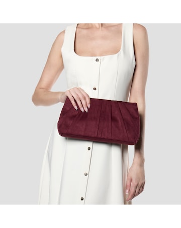 Paradox London DESERT Micro Suede Clutch
