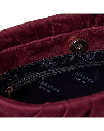 Paradox London DESERT Micro Suede Clutch