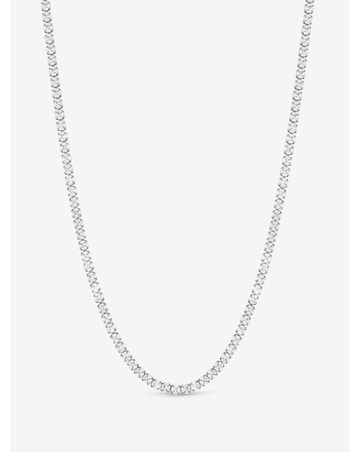 Jon Richard Waterproof Gold Plated Tennis Necklace