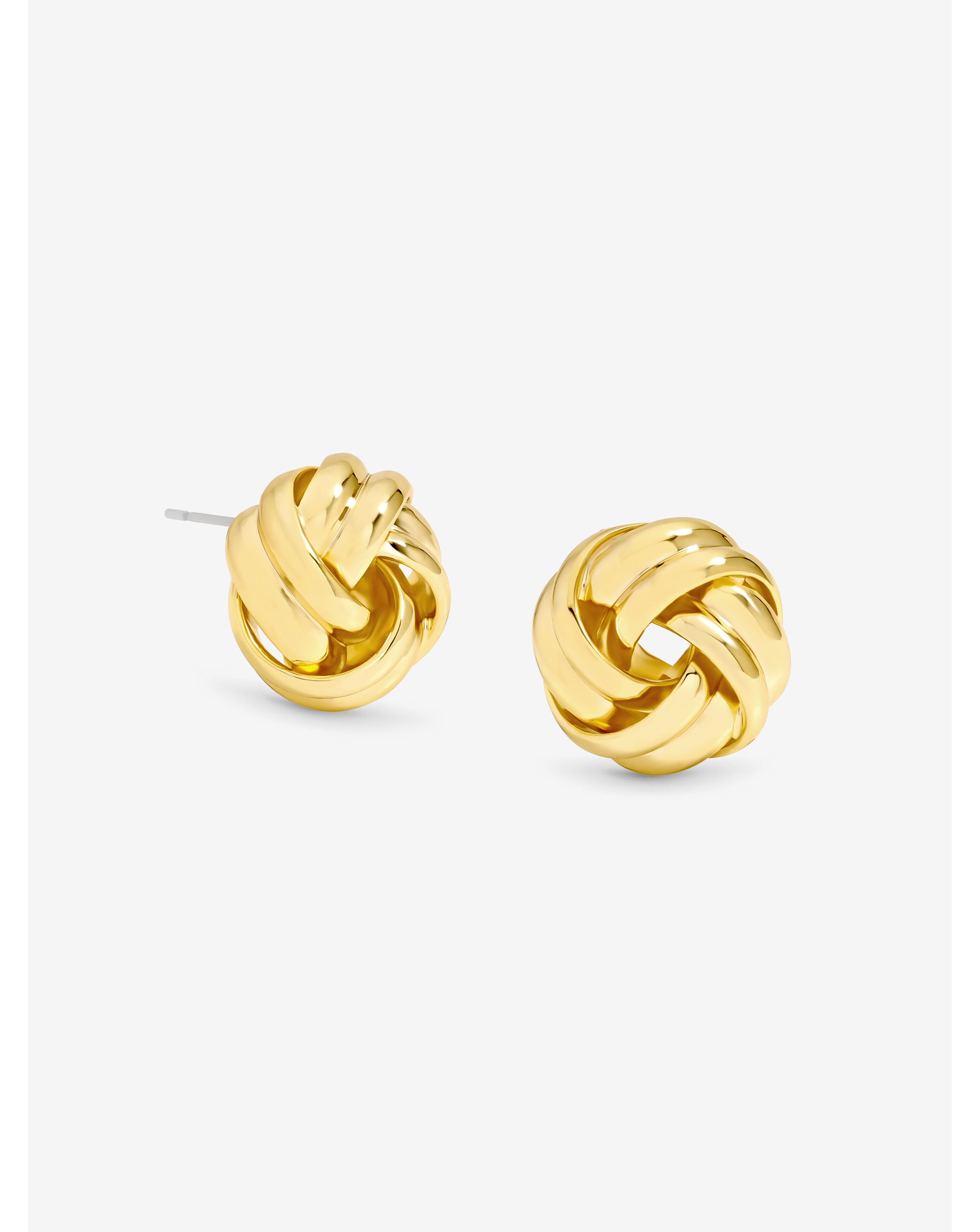 Gold Plated Knot Studs