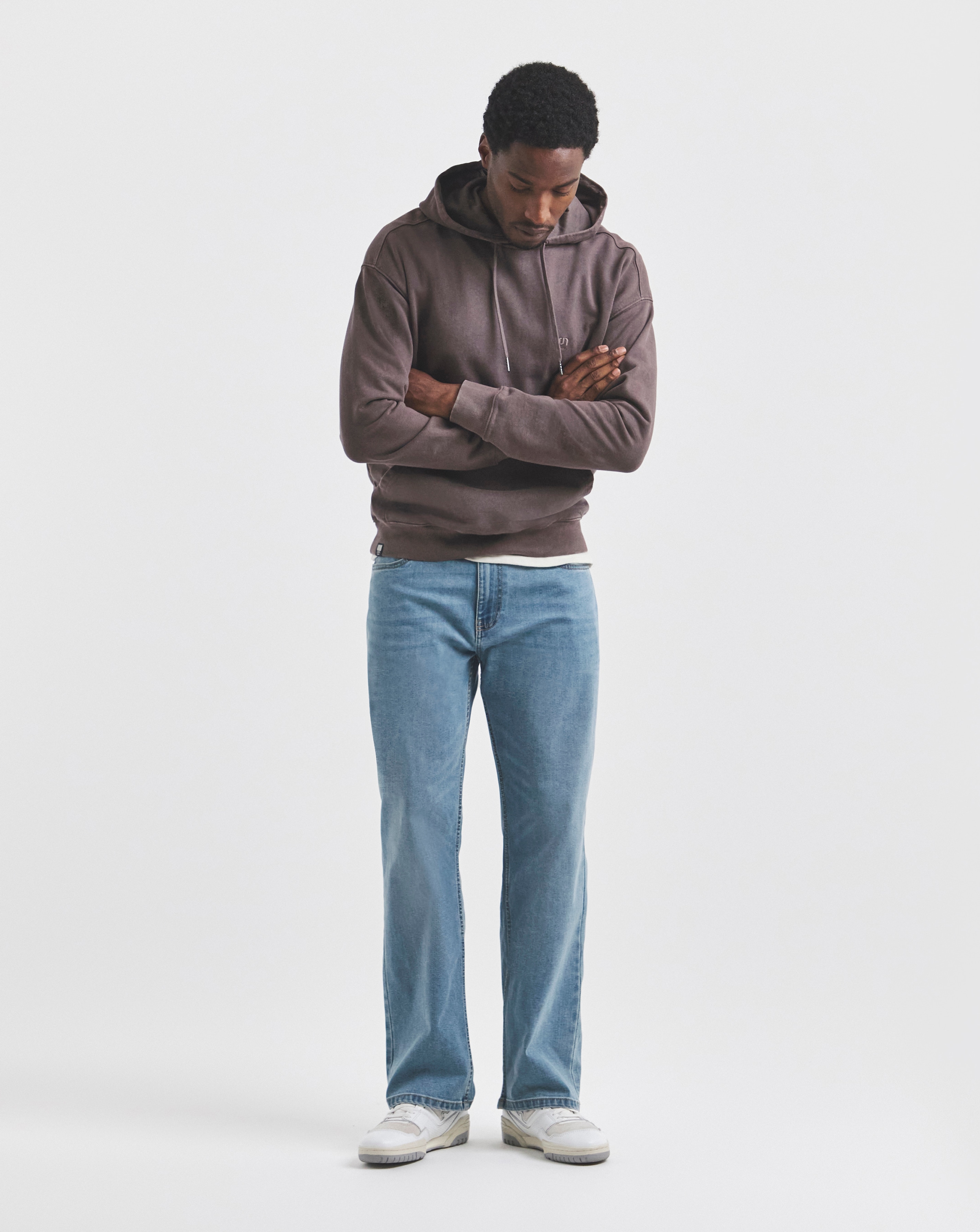 Loose Fit Stretch Jeans Lightwash