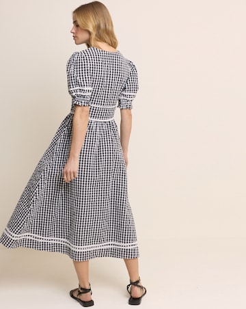 NOBODY'S CHILD SAFFY MIDI DRESS