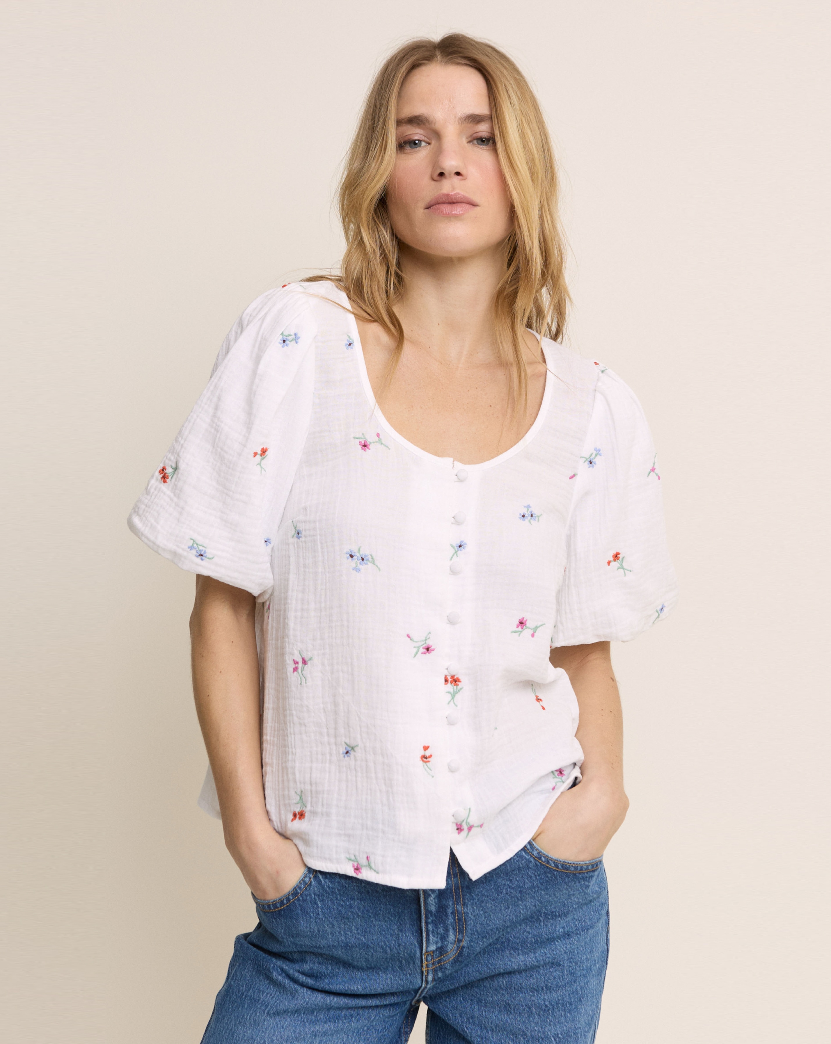 New In - NOBODY'S CHILD EDRIS BLOUSE