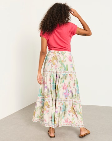 Fatface Jayla Tropical Maxi Skirt