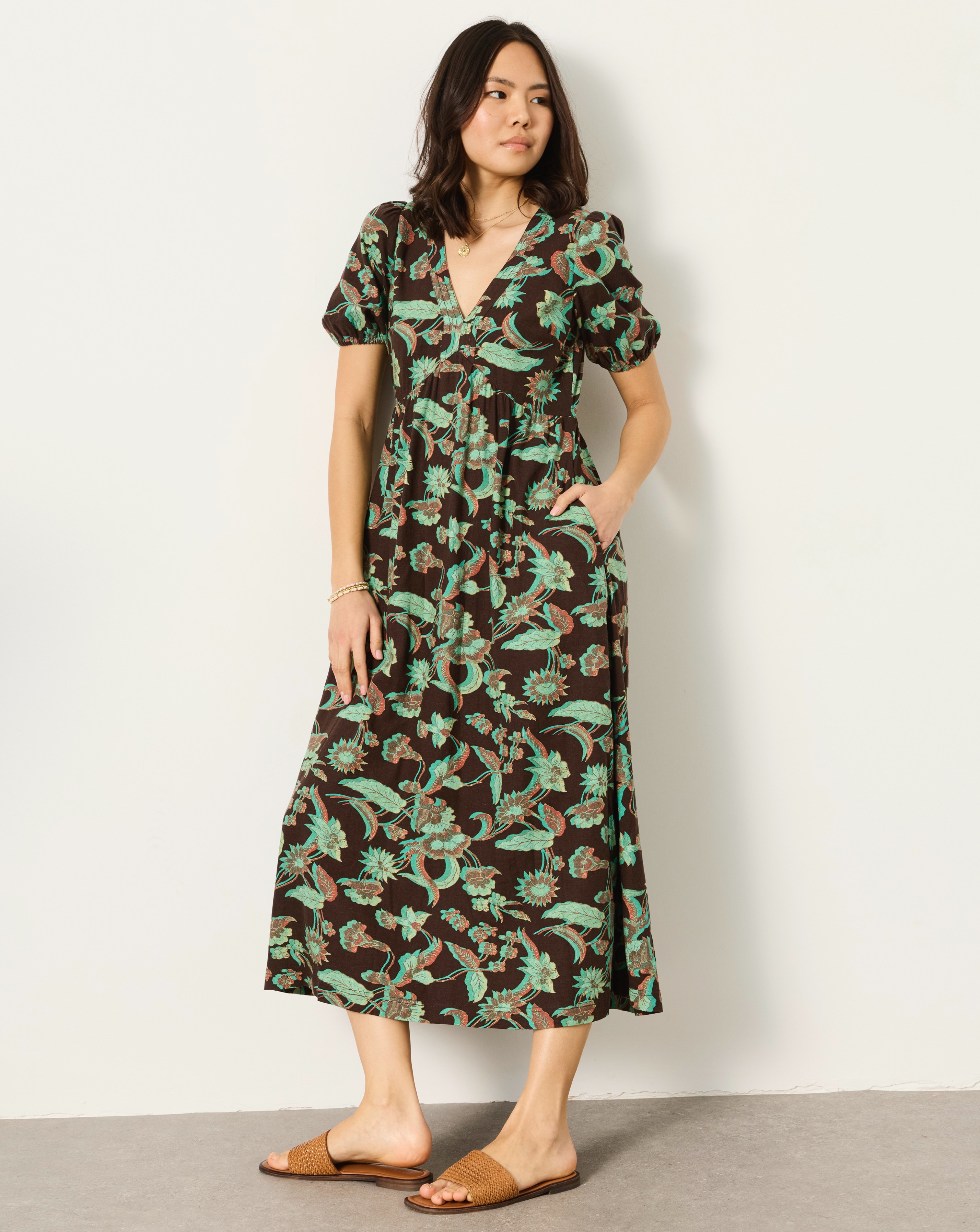 New In - Fatface Rosie Batik Dress