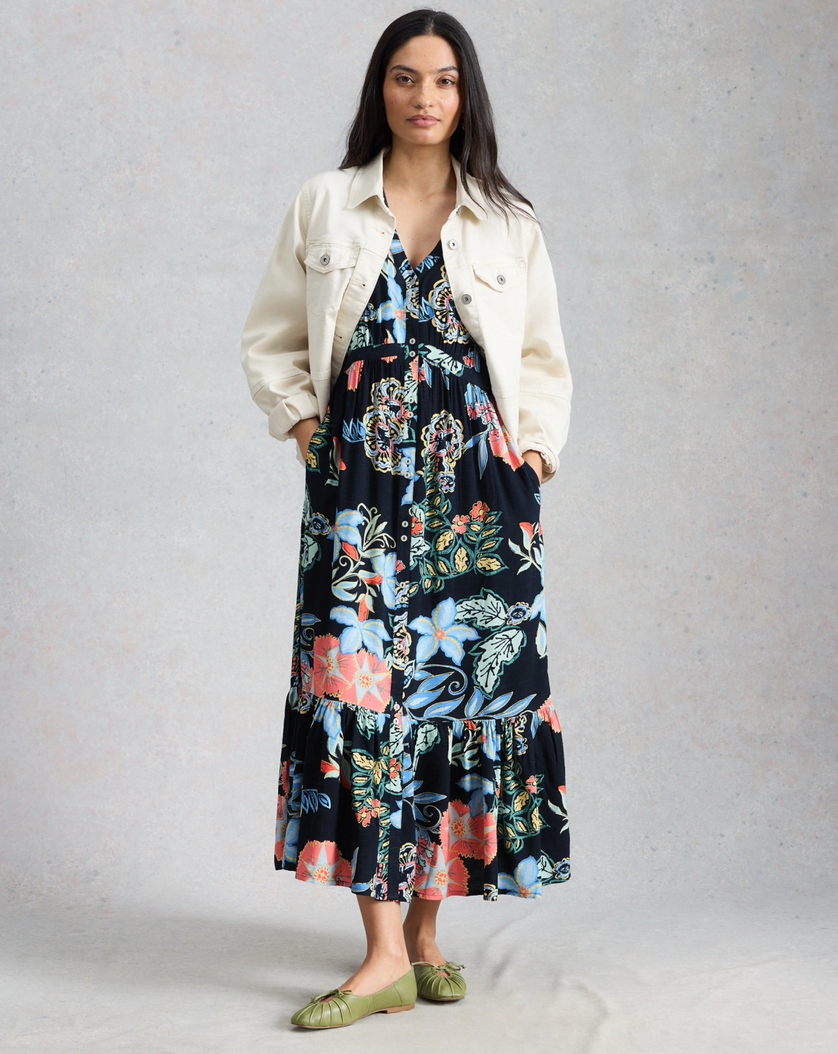 New In - White Stuff Phoebe Midi Dress