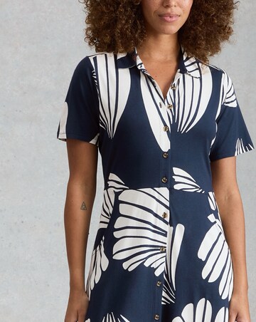 White Stuff Rua Jersey Shirt Dress