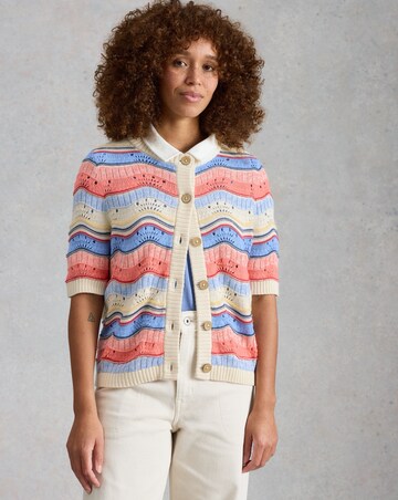 White Stuff Isabella Wavy Cardi