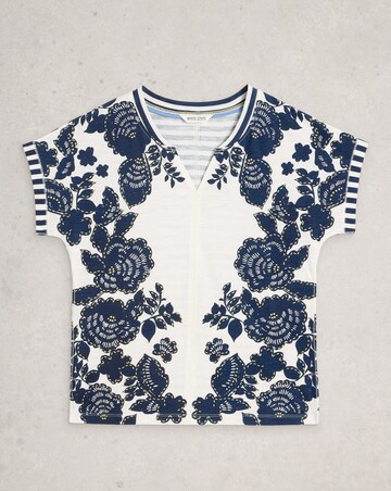 White Stuff Nelly Notch Neck Tee