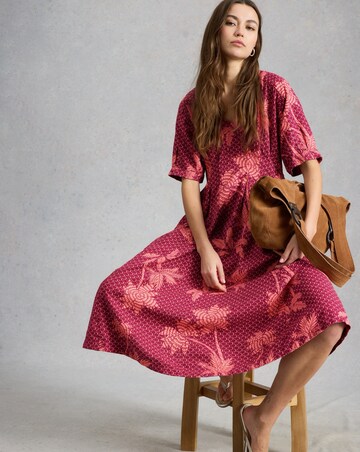 White Stuff Kate Linen Blend Dress