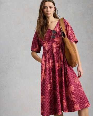 White Stuff Kate Linen Blend Dress