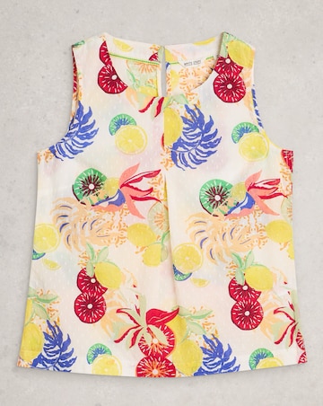 White Stuff Paradise Organic Cotton Vest