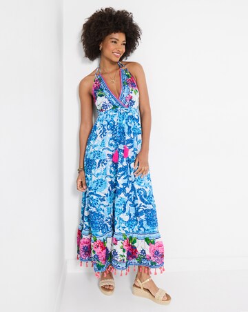 Joe Browns Arabella Sequin and Embroidered Maxi Dress Petite