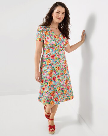 Joe Browns Joyful Floral Jersey Dress