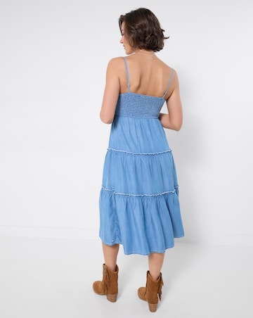 Joe Browns Ellie Embroidered Denim Dress