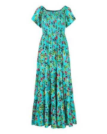 Joe Browns Summer Meadows Crinkle Maxi Dress