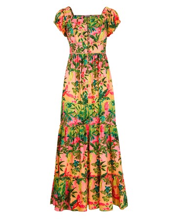 Joe Browns Sunset Beach Printed Maxi Dress Petite
