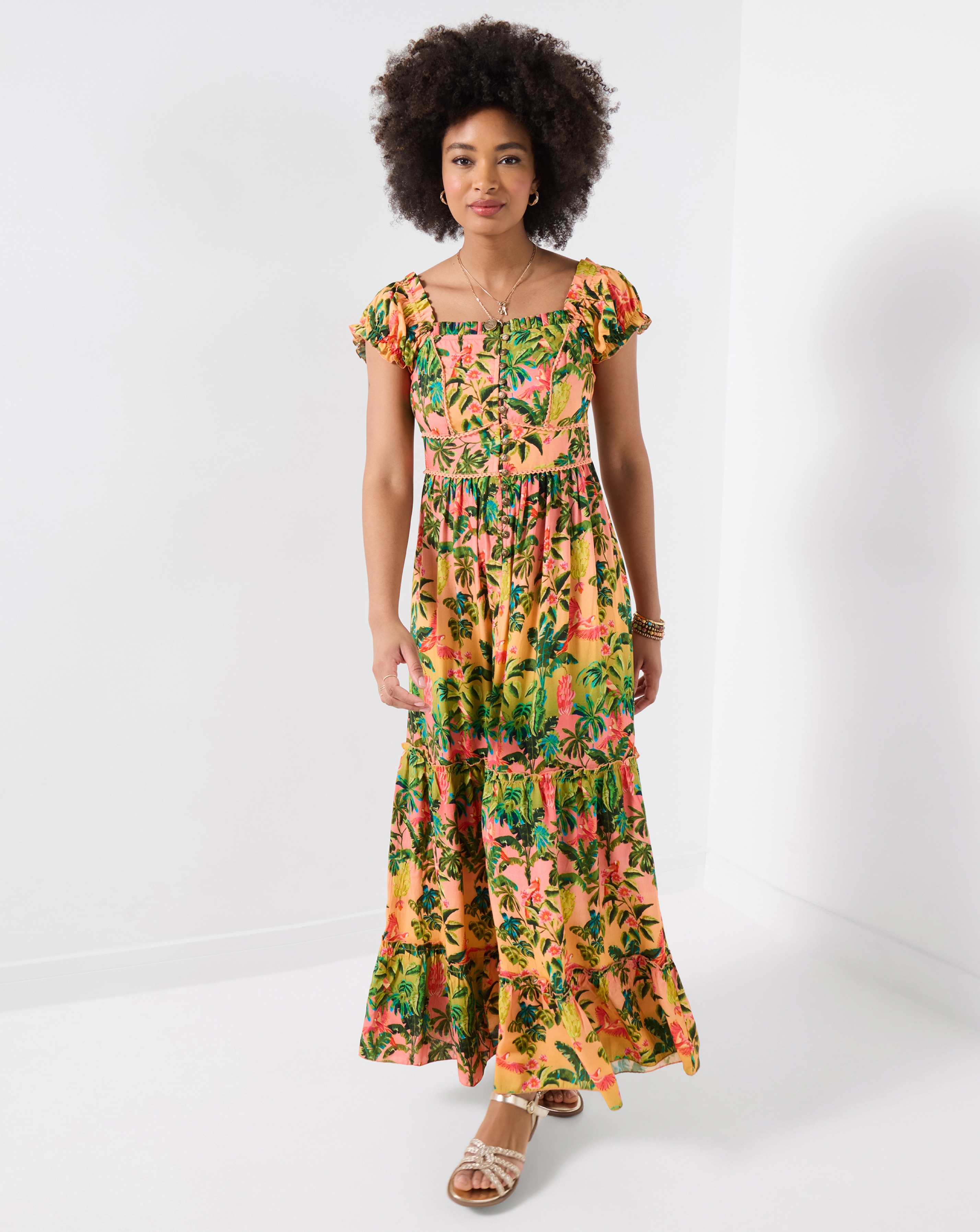 Sunset Beach Maxi Dress Petite