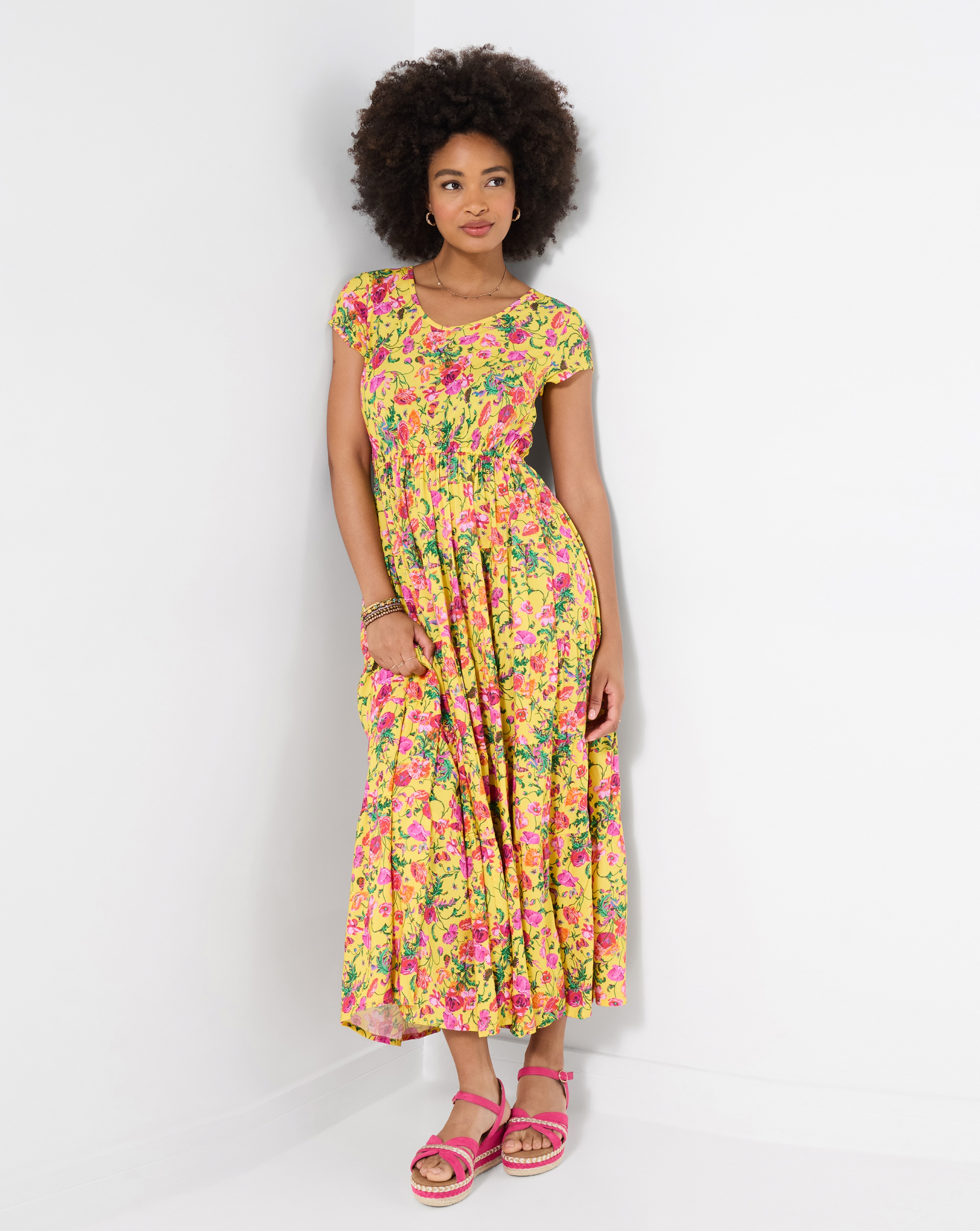 Camilla Printed Maxi Dress