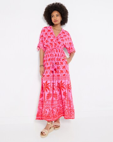Joe Browns Perfect Palms Maxi Dress Petite