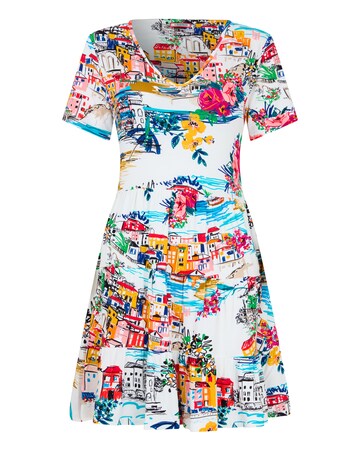 Joe Browns Sunny Scenic Jersey Tunic Top