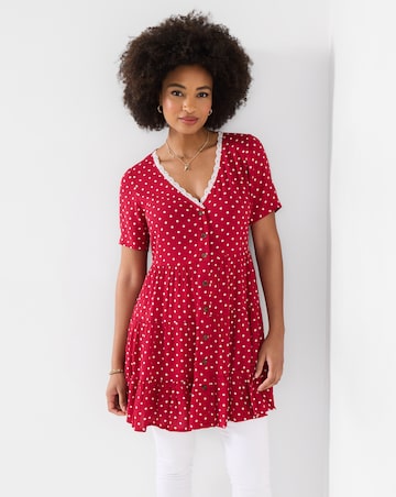 Joe Browns Summer Sunshine Spotty Tunic Dress